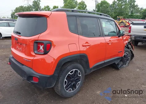 2015 Jeep Renegade Trailhawk z USA, uszkodzony, nr VIN ZACCJBCT0FPB61729
